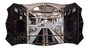 Paper Factory on mirror I by Gina Soden