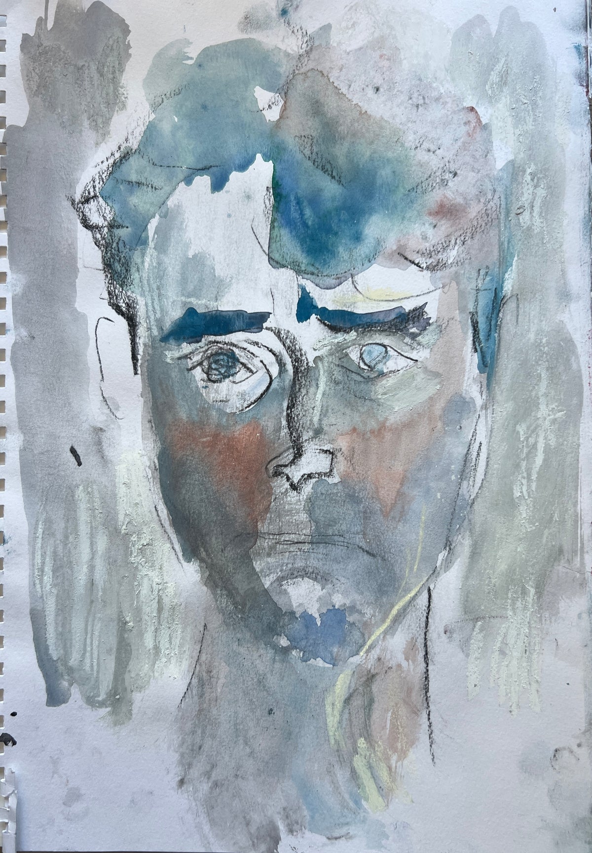 Fool self-portrait