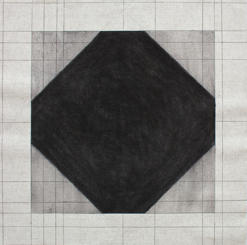 Black Square In Rotation I (iii)