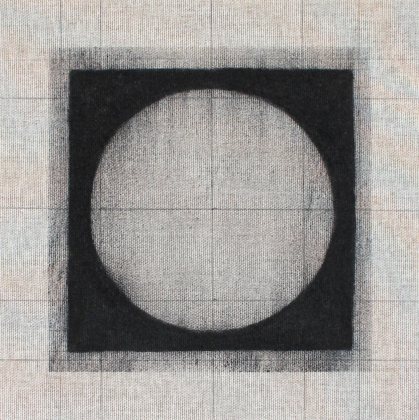 Empty Circle In Rotation Study I