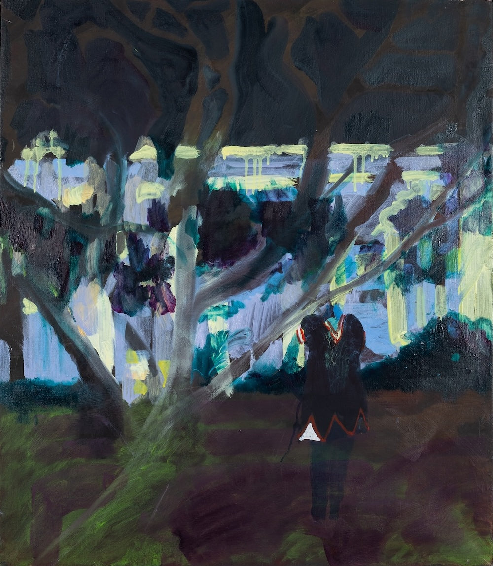 Not Yet Titled (white triangle)