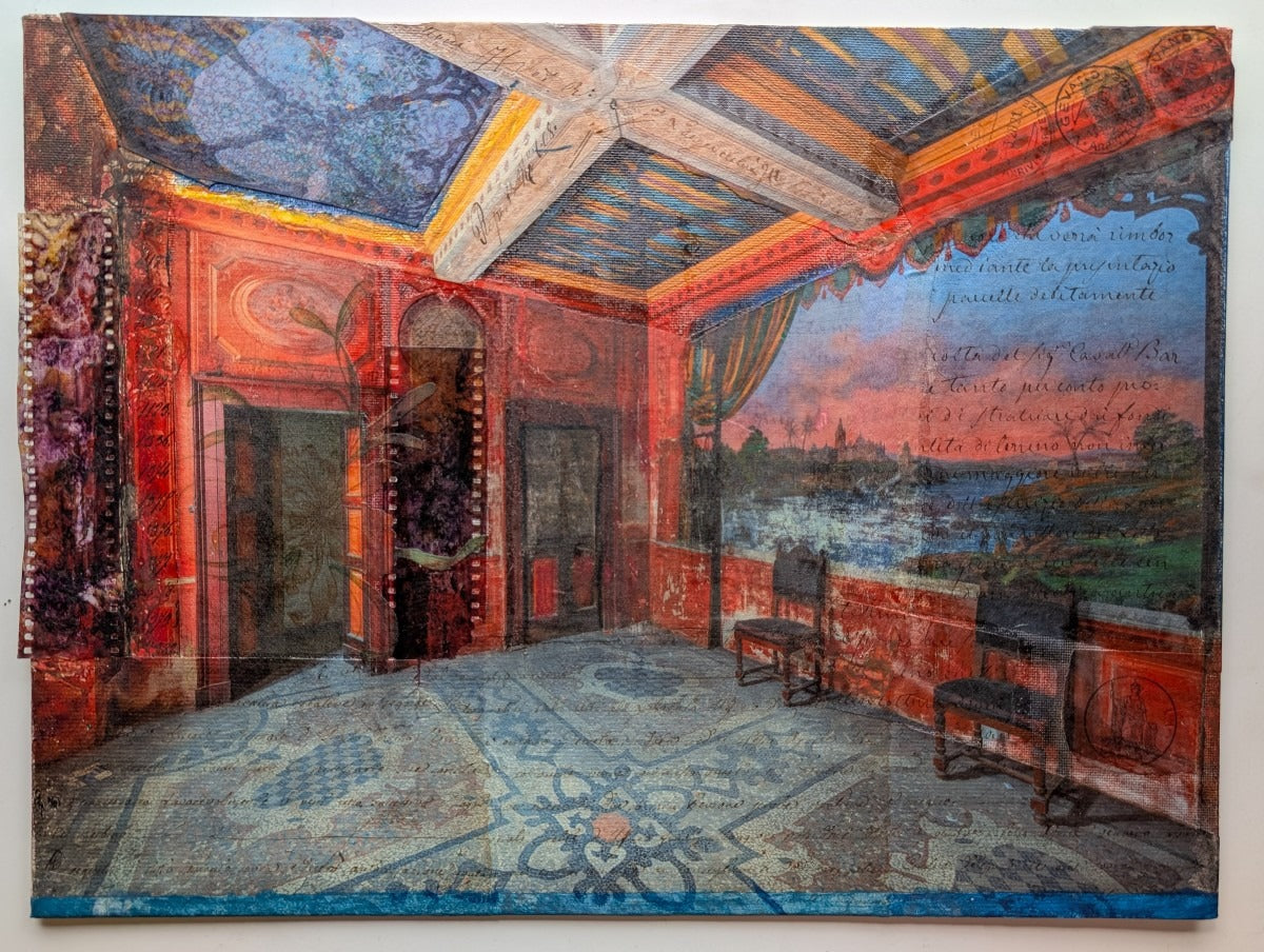 Villa Hallway with Negative