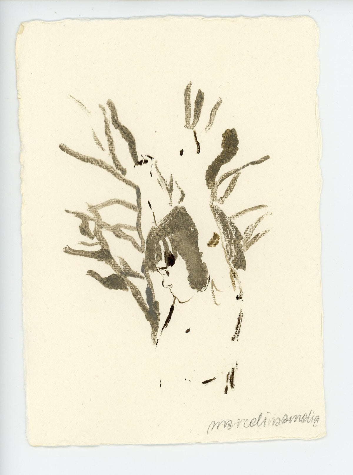 Monoprint, Arms and Branches
