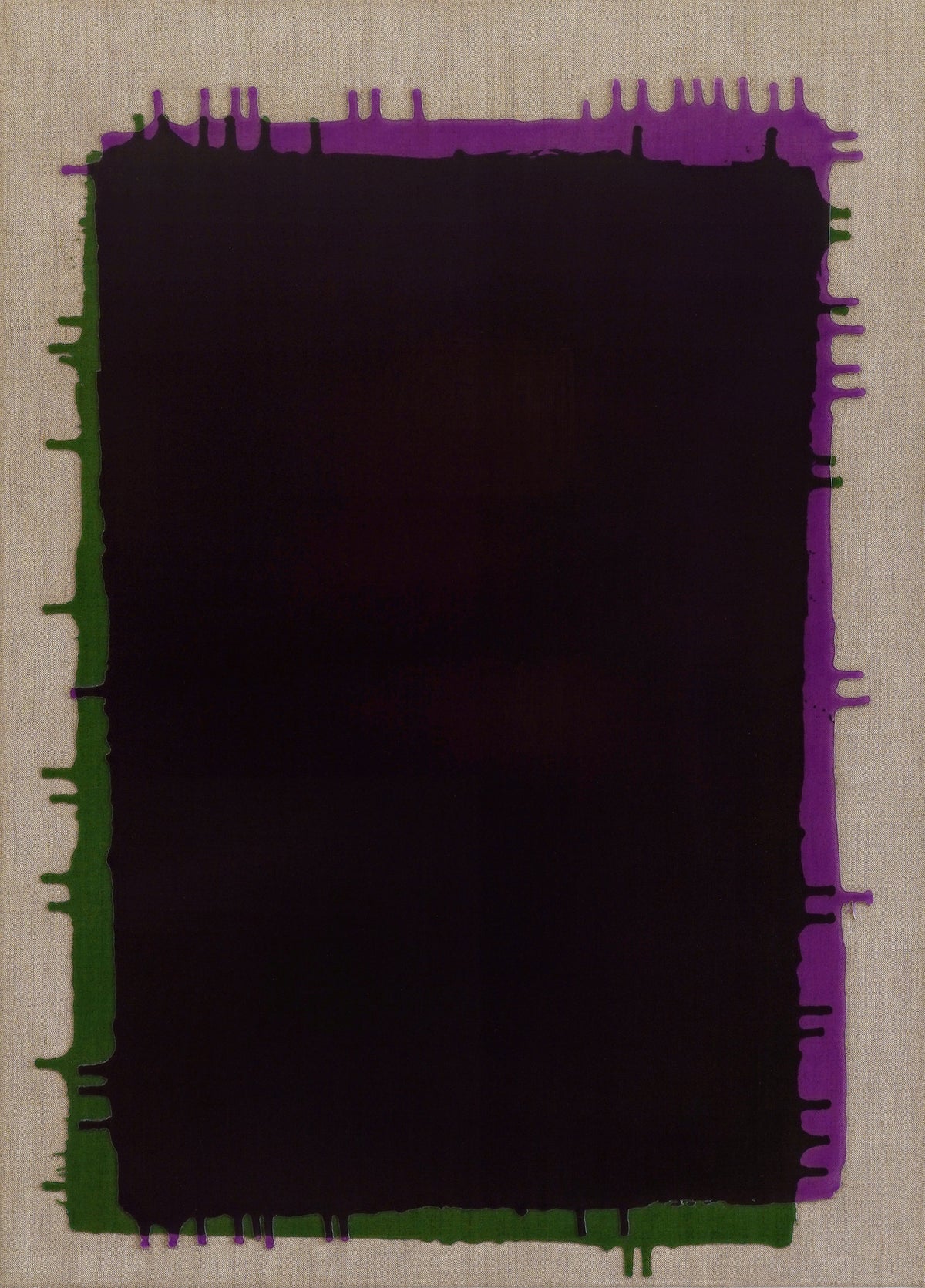 Purple Overlapping Green