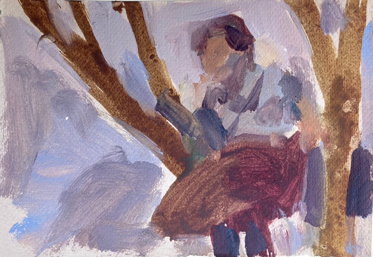 GIRL IN A TREE
