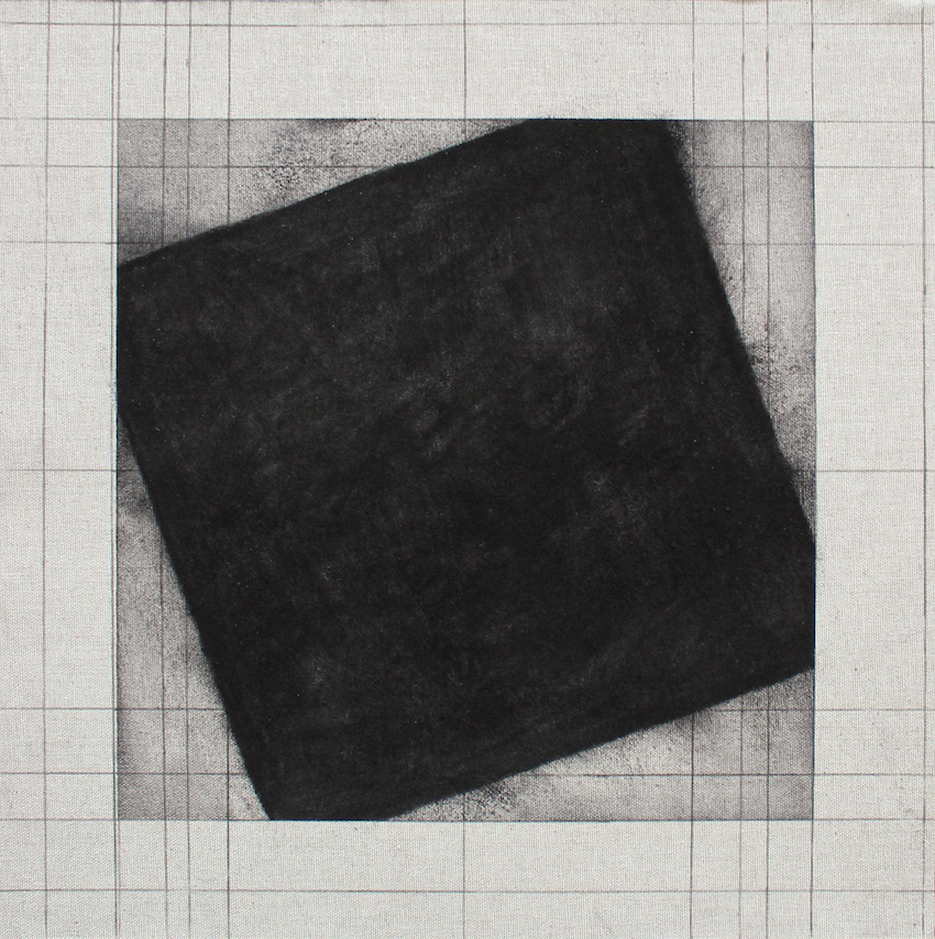 Black Square In Rotation I (iv)