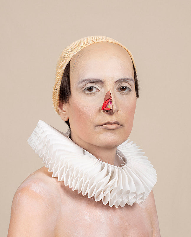 Fig.1. The reconstruction of a nose
