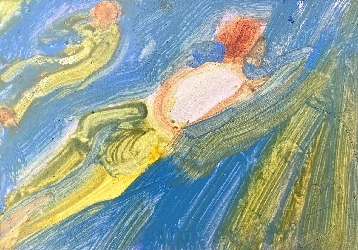 SWIMMERS (AFTER MUNCH)