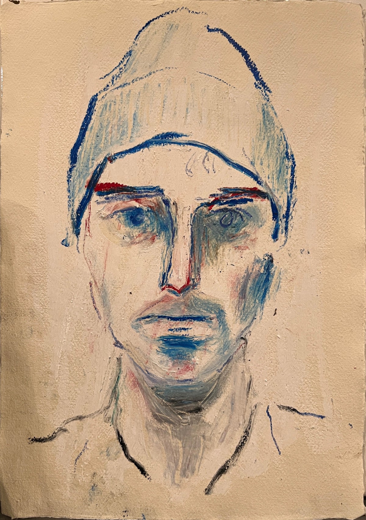 Self-portrait as fool 1
