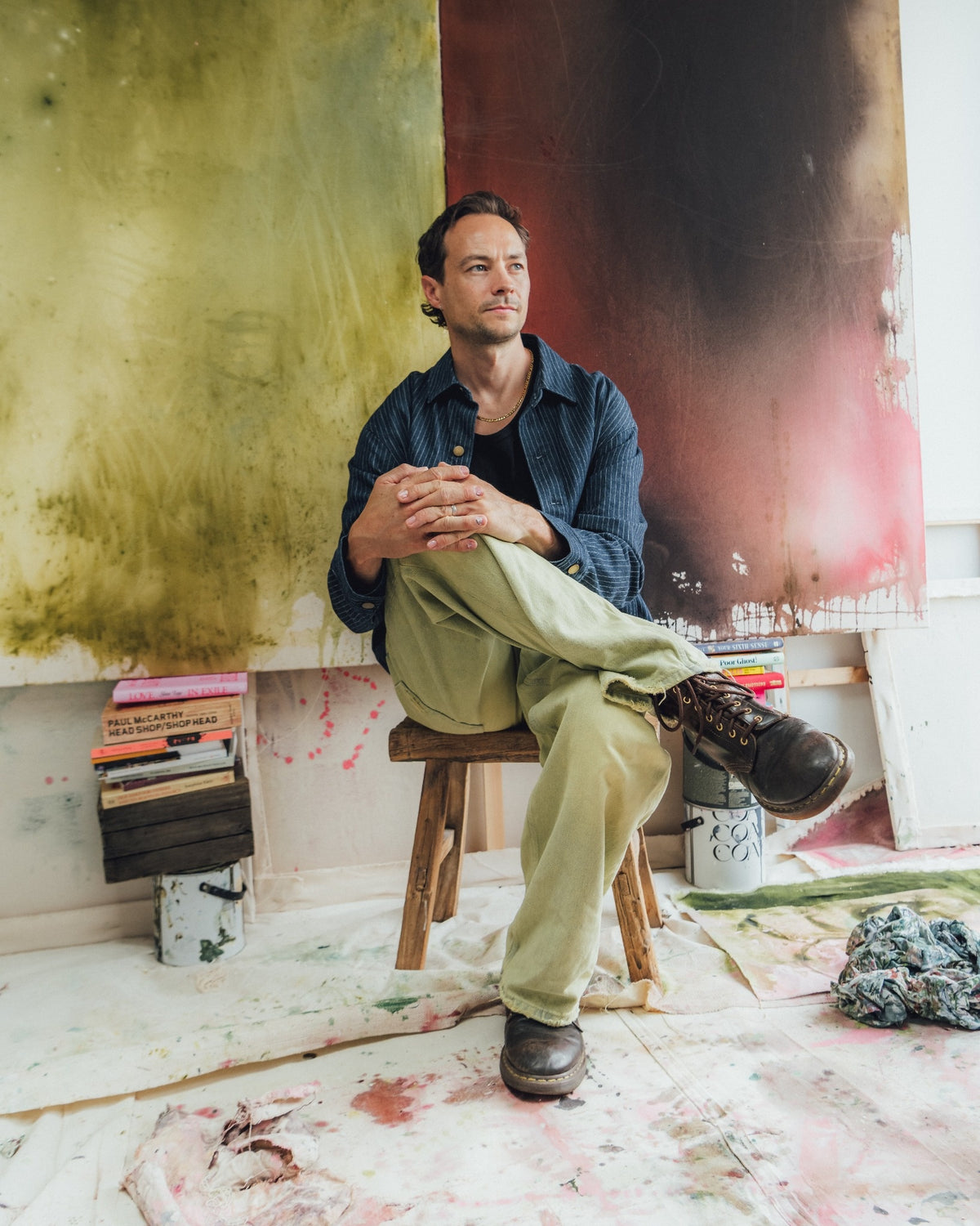 Marcus Aitken, artist at Fair Play Art Fair 2026